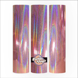 funcky vinyl opal sparkle rosé gold