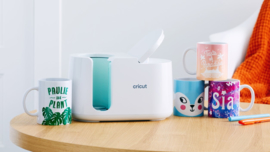 cricut mug press + gratis mok