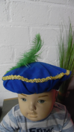 Zwarte pieten baret/muts