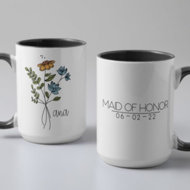 cricut mug grijs/wit 440ml