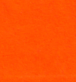 vilt neon oranje 1mm