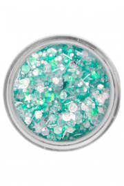 PXP pressed chunky glitter cream sea green candy 10 ml