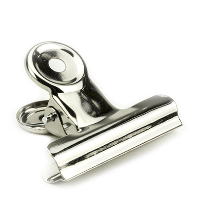 bulldog klem zilver 50mm