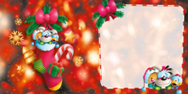 Diddl 3D-wenskaart – Een wondermooie kerst en een gelukkig nieuwjaar