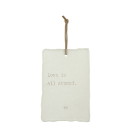 Ornament Letter Art Love around