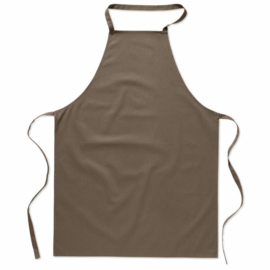 keukenschort taupe