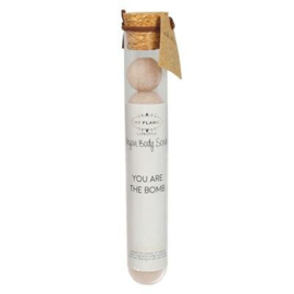 vegan body scrub - you are the bomb