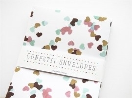 Confetti envelopes | SMALL