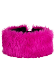 Hoofdband pluche paars