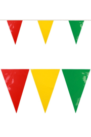 pvc vlaggenlijn rood/geel/groen JUMBO