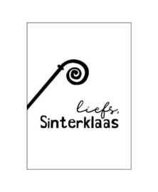 kaart liefs Sinterklaas