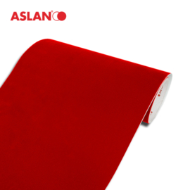 flock vinyl ASLAN CC 124 CaressColour | rood