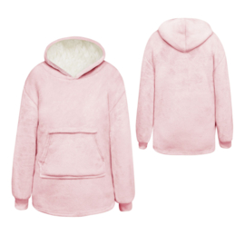 oversized junior hoodie | roze