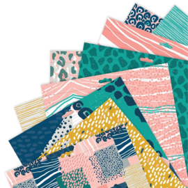 papermania cardstock wild prints 30,5 x 30,5 cm