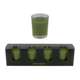 Votief Kaars L Set 4 groen