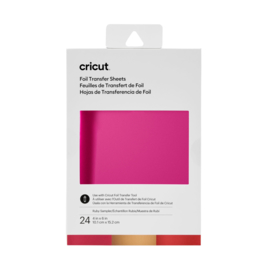 Cricut Foil Transfer Sheets Sampler 4 x 6 | ruby