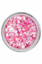 PXP pressed chunky glitter cream red candy 10 ml