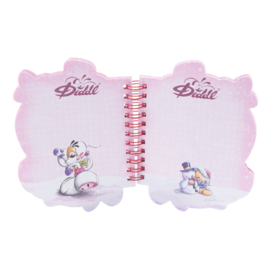 Diddl shaped notitieboek A6 kerst Diddl
