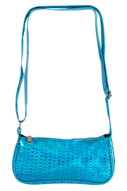 Tasje Slam glam turquoise