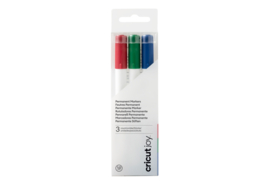 Joy Permanent Markers 1.0 Blue/Red/Green (3pcs)