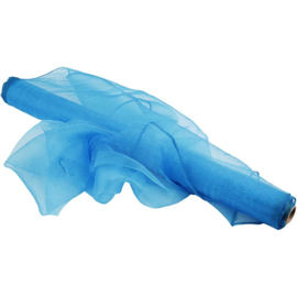 organza 48 cm breed | blauw