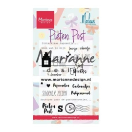 Marianne Design • Clear stamps pietenpost by Marleen