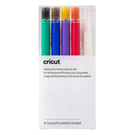 cricut watercolor markers + brush set