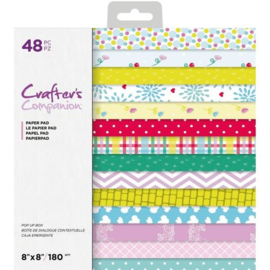 Crafter's Companion Pop Up Boxes 8x8 Inch Paper Pad