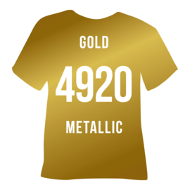 Poli-flex turbo  goud metallic | 50 x 14 cm