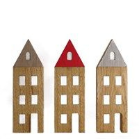 houten huis met spits dak | M