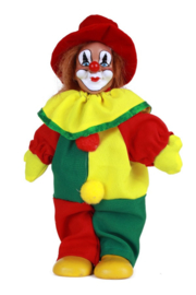 clownspop met hoed