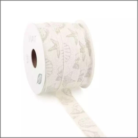 lint met schelpenprint