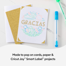 cricut joy glitter gel pen | regenboog 0.8 mm