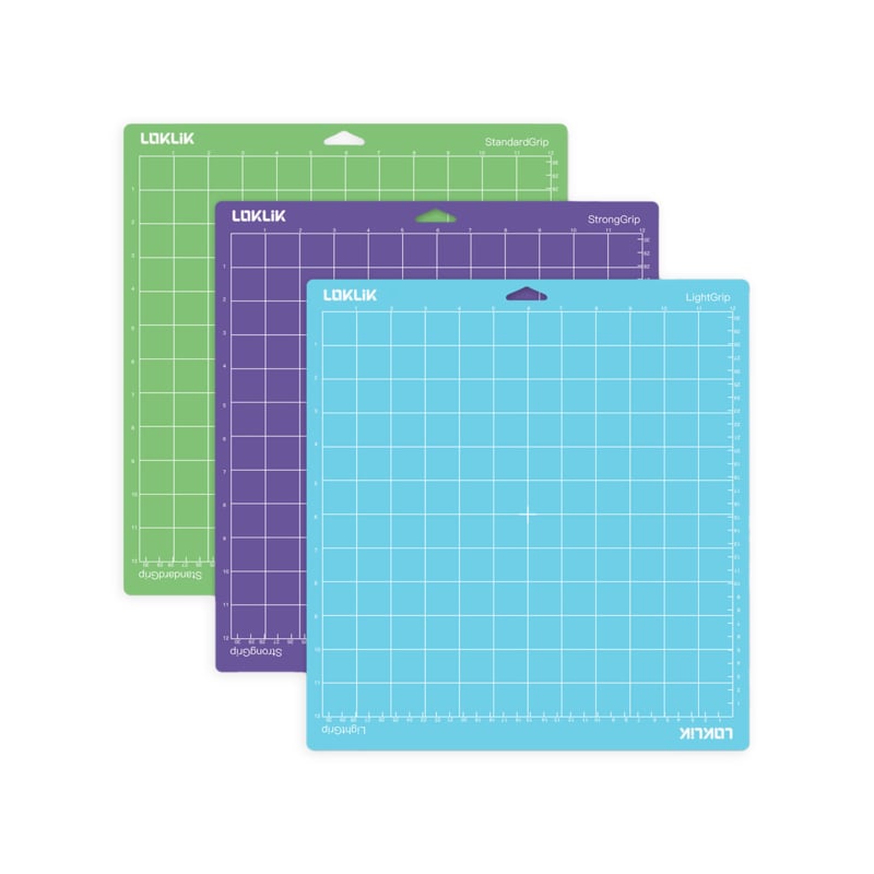 LOKLiK • Cutting Mat Bundle 3pcs + 1 mtr vinyl gratis
