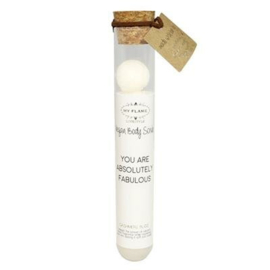 vegan body scrub - you are absolutely fabulous