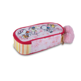 Diddl etui roze met sleutelhanger
