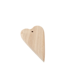 houten hart langwerpig