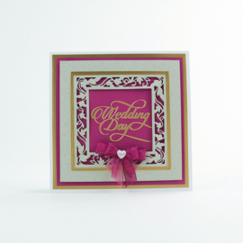 Tonic Studios mirror card satin A4 purple mist