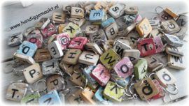 Houten sleutelhanger | scrabbleletters