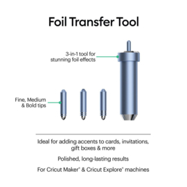 Cricut foil transfer tool