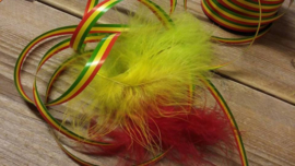 marabou veertjes rood/geel/groen