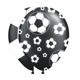 zwart/wit voetbal ballonnen
