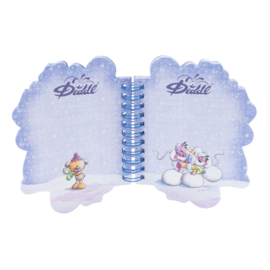 Diddl shaped notitieboek A6 kerst Pimboli