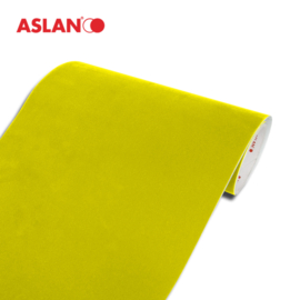 flock vinyl ASLAN CC 124 CaressColour | lemon geel