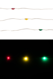 led verlichting rood geel groen 10 lamps