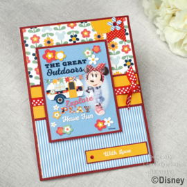 Mickey & Minnie Mouse 8x8 Inch Card Making Pad