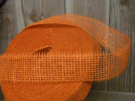 Jute warm oranje