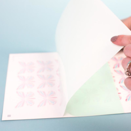 SILHOUETTE TATTOO PAPER WHITE