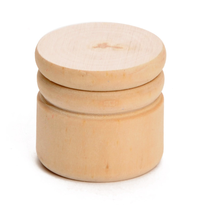 Wees Opa impliciet houten tandendoosje met schroefdeksel | D.I.Y artikelen / blanco  artikelen/sublimatie | Handig Gemaakt