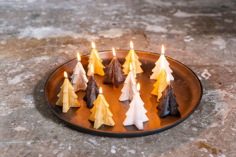 Neuken Dodelijk medeklinker kaars kerstboom | diverse kleuren | kerst kaarsen & geur zakjes & diffuser  | Handig Gemaakt